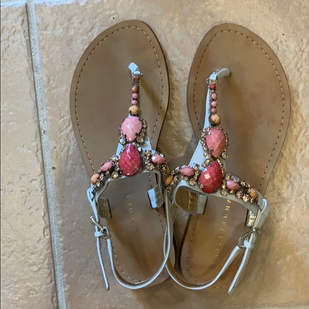 Ivanka Trump jeweled sandals